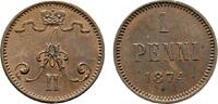 Finnland Penni Alexander II. von Rußland 1855-1881 -