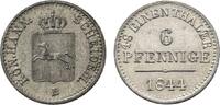 Braunschweig-Calenberg-Hannover 6 Pfennig Ernst August 1837-1851 -