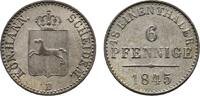 Braunschweig-Calenberg-Hannover 6 Pfennig Ernst August 1837-1851 -