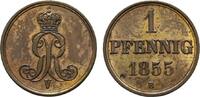 Braunschweig-Calenberg-Hannover Cu Pfennig Georg V. 1851-1866 -