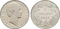Bayern Gulden Ludwig II. 1864-1886 -