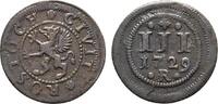 Mecklenburg-Rostock, Stadt Cu 3 Pfennig 1729 R TTB
