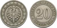 20 Pfennig 1888 G Kleinmünzen  Sehr schön