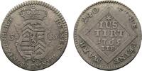 Hanau-Münzenberg 5 Konventionskreuzer 1765 IIE Hanau Wilhelm IX. von Hessen-Kassel 1760-1785 TTB