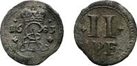 Braunschweig-Calenberg-Hannover 2 Pfennig Ernst August 1679-1698 -