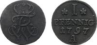 Brandenburg-Preußen Pfennig Friedrich Wilhelm II. 1786-1797 -