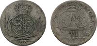 W&uuml;rttemberg 6 Kreuzer 1810 Friedrich I. 1806-1816 Kl. Pr&auml;geschw&auml;che am R... 18,00 EUR  + 5,00 EUR frais d'envoi