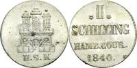 Hamburg, Stadt Schilling 1840 HSK SPL