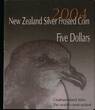NEW ZEALAND , KM# 133a , Silver, 5 Dollars, 2004, Proof, Chatham Island Taiko. Scarce type! Seldom seen on auctions! Coin housed