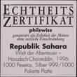 SAHARAWI ARAB DEMOCRATIC REPUBLIC , KM# 45 , Silver, 1000 Pesetas, 1996, Proof, Horudsch Chaireddin - Multicolor pirates, sailin