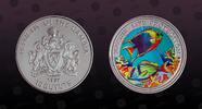 GAMBIA 10 Bututs GAMBIA, KM# 64 , Copper-Nickel, 10 Bututs, 1997, Proof, Marine Life Protection - Pair of multicolored fish. Nice coin in excelle -