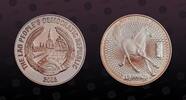 LAOS 15000 Kip LAOS , KM# 87 , Silver, 15000 Kip, 2002, Proof, Year of the Horse. With a Hologram. Coin in excellent condition! -