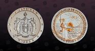 MADEIRA ISLANDS 14 Ecus MADEIRA ISLANDS , X# 11 , Silver, 14 Ecus, 1994, Proof, 20th Anniversary of Autonomy. Coin in excellent condition! -