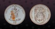 5 Dollars 1999 PALAU PALAU, KM# 21  , Silver, 5 Dollars, 1999, Proof, German New Guinea - Large ship. Very popular and highly demanded silver pro...