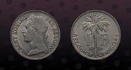 BELGIAN CONGO 1 Franc BELGIAN CONGO , KM# 21 , Copper-Nickel, 1 Franc , 1926, Mint Strike, Coin in excellent condition! -