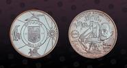 ROMANIA 100 Lei ROMANIA, KM# 148 , Silver, 100 Lei, 1999, Proof, Expeditia Antarctica Belgica. Coin in excellent condition! -