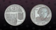 ROMANIA 10 Lei ROMANIA, KM# 273 , Silver, 10 Lei, 2010, Proof, Stefan Ciobotarasu. Coin housed in Original Mint capsule! Coin in excellent cond -