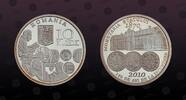 ROMANIA 10 Lei ROMANIA, Unlisted, Silver, 10 Lei, 2011, Proof, The 140th Anniversary of the State Mint. Coin housed in Original Mint capsule! C -