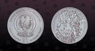 RWANDA 50 Francs RWANDA, Unlisted, Silver, 50 Francs, 2014, Proof, Map of Africa - 2 Impala. Highly demanded coin in proof! Excellent condition! -