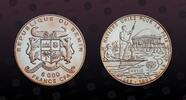 BENIN 6000 Francs BENIN, KM# 22 , Silver, 6000 Francs , 1995, Proof, 50th Anniversary U.N. Coin in excellent condition! -