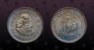 SOUTH AFRICA 10 Cents SOUTH AFRICA , KM# 60 , Silver, 10 Cents, 1962, Proof, Jan van Riebeeck. Coin in excellent condition! -