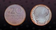 SWITZERLAND 20 Francs SWITZERLAND, KM# 73 , Silver, 20 Francs, 1993B, Proof, Paracelsus (1493-1541). Coin housed in Original Mint capsule! Coin in exc -
