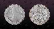 SWITZERLAND 20 Francs SWITZERLAND, KM# 87 , Silver, 20 Francs, 1999, Proof, Swordsplitting Dornach. Coin housed in Original Mint capsule! Coin in exce -