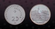 SWITZERLAND 20 Francs SWITZERLAND, KM# 124 , Silver, 20 Francs, 2007, Proof, Munot. Coin housed in Original Mint capsule! Coin in excellent condition! -