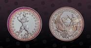 SWITZERLAND 50 Francs SWITZERLAND, KM# S26 , Silver, 50 Francs, 1986, Proof, Appenzell Festival. Coin in excellent condition! -