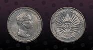 THAILAND 10 Baht THAILAND, Y# 92 , Silver, 10 Baht , BE2514-1971 , Mint Strike, 25th Anniversary - Reign of King Rama IX. Coin in excellent condi -