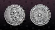 THAILAND 50 Baht THAILAND, Y# 95 , Silver, 50 Baht , BE2514-1971 , Mint Strike, 20th Year Buddhist Fellowship. Coin in excellent condition! -