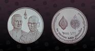 THAILAND 600 Baht THAILAND, Y# 377 , Silver, 600 Baht , BE2543-2000, Proof, King's 72nd Birthday. Very scarce silver proof type in excellent cond -