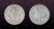 TOGO 1000 Francs TOGO , Unlisted, Silver, 1000 Francs, 2003, Proof, Endangered Wildlife - Antelopes. Coin in excellent condition! -