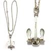 England Pendant Anchor with necklace 925 Sterling Silver London 1977 -