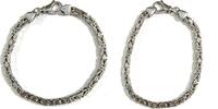 Königsarmband 925er Sterling Silber 24,2 cm -