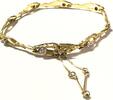 Finnland Armband Lapponia Armband Björn Weckström 1976 750er Gold mit 7 Diamanten -
