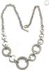 Deutschland Jette Joop Collier Kette Kreise 45 cm 925er Sterling Silber -