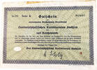 Deutschland Gutschein 340 Reichsmark Kreditbrief Reichsmark Kreditbrief Landwirtschaftlicher Kreditverein Sachsen Dresden 1930 -