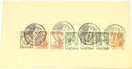 Mexico Briefmarken Mexico 1 2 4 und 5 Correos Briefumschlag (leer) mit Briefmarken Mexico -