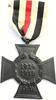 Deutschland Orden Hinterbliebenen Kreuz am Band 1. Weltkrieg 1914 -1918 schwarzes Ehrenkreuz für Hinterbliebene -