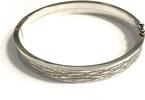 Armreif Andreas Daub A*D 835er Silber mit Sicherheitsacht -