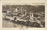 Deutschland Ansichtskarte Wasserburg am Inn Panorama -