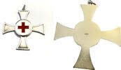 Deutschland Orden Rotes Kreuz DRK Schwesternkreuz in 925 er Silber 2. Form -