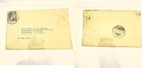 Mexico Briefmarke 15 cent Mexico leerer Briefumschlag / Ganzsache Briefmarke 15 cent Mexico 1934 -