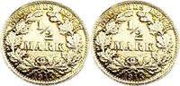 Deutschland 1/2 Mark Deutsches Reich Münze 1/2 Mark 1915 A -