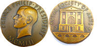 England Bronze Medaille Prince Philip President MCMLII Royal Society of Arts Susan Turner 1957 -