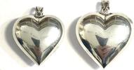 Thailand Anhänger Herz 925er Sterling Silber 4,4 cm -