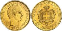 Grèce 20 drachmes 1884 A 20 drachmes or 1884 A Paris - PCGS MS 63 PCGS M... 1390,00 EUR  + 18,00 EUR frais d'envoi