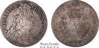 France Ecu 1714 A Paris ss 650,00 EUR  + 18,00 EUR frais d'envoi
