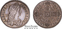 Angleterre Shilling 1663 Charles II (1660-1685) - Rare vz+ 1795,00 EUR  + 18,00 EUR frais d'envoi